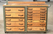 Alte Bundeswehr Werkbank -