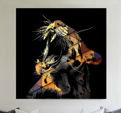 Xxl leinwand bild 100x100x5 - xxl,