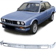 Front Stoßstange Chrom Set Rechts Links Mitte für 3er BMW E30 Vorfacelift 82-87
