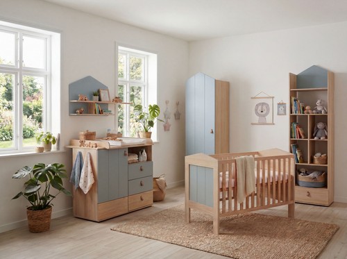 Babyzimmer set roofy - babyzimmer, 6-tlg