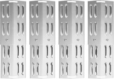 Universal Brennerabdeckung Gasgrill Edelstahl Flammenverteiler Ersatzteile Für T