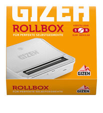 1x Gizeh Rollbox Drehmaschine für Zigaretten Slim und Regular Rolling Machine
