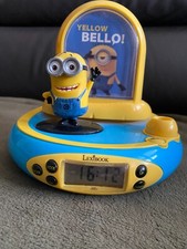 Minions FM Radio UHR Wecker Wand Projektions mit LCD Display