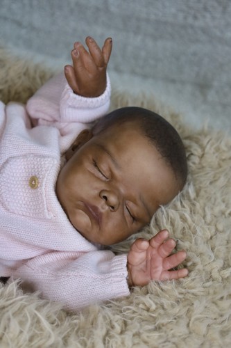 Ethnik reborn baby puppe - reborn,