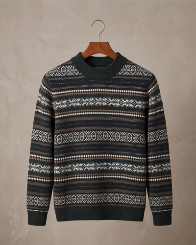 Herren wollpullover norweger - herren,