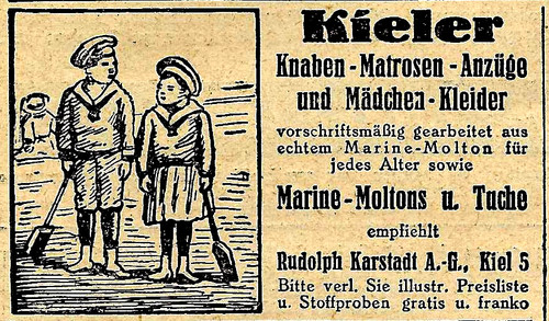 Anzeige reklame 1925 kieler - 1925:,