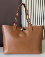 Longchamp roseau leder shopper - leder,