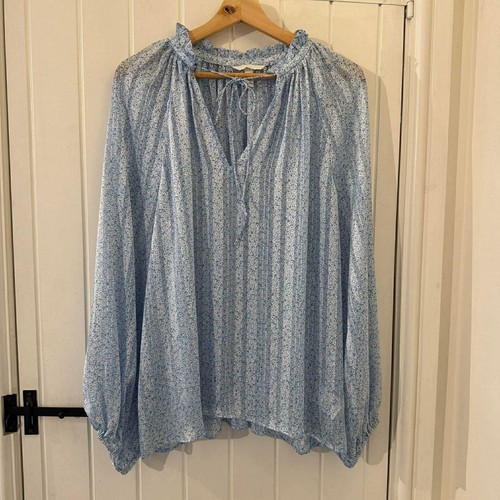Oversize bluse mit - h&m,