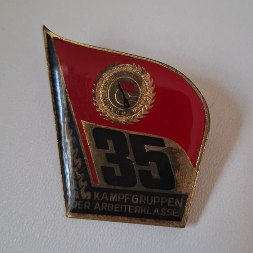 Ddr pin abzeichen jahre - „35,
