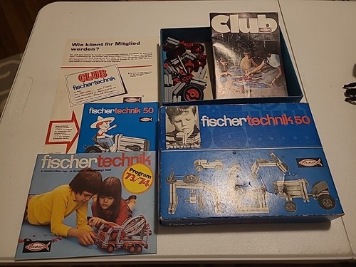Vintage fischer technik set - 50,