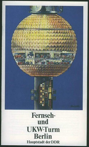Berlin fernsehturm - fernsehturm, am