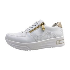 Rieker Alabama/Alula Damenschuhe Schnürschuhe Weiß Freizeit