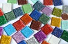 40 Glas-Mosaiksteine Buntmix