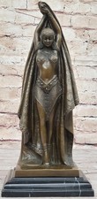 Art Deco Figur Aus Bronze -