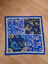 Seidentuch Halstuch 53x53cm Aus 100% Seide Freywille Schal Tuch Damen Herren