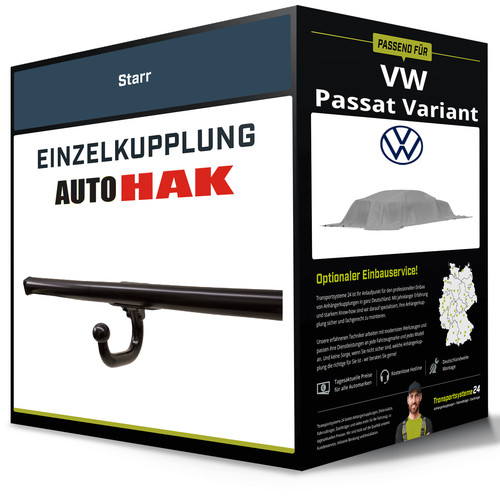 Starre anhängerkupplung für - starre,