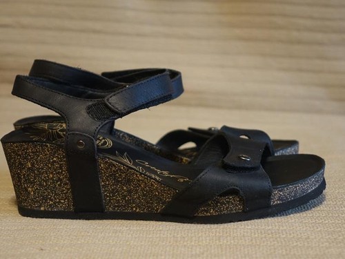 Women panama jack - heels, black
