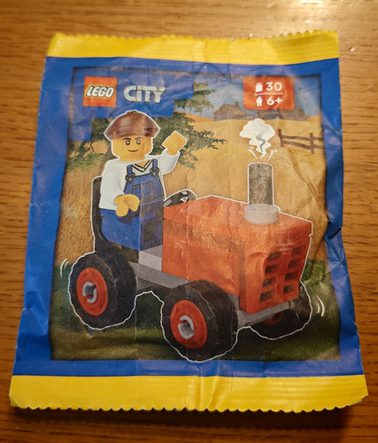 Lego city paperbag traktor - city, mit