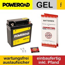 Suzuki GT 250 X7 E, 1979-1981 (GT2502) Gel Batterie, startklar (inkl 7,50 Pfand)