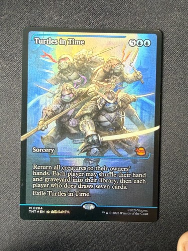 Turtles time showcase foil - time,