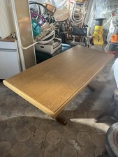 Großer Vintage Retro Couchtisch höhenverstellbar