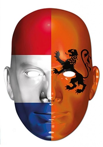 Holland flagge karte maske - flagge,