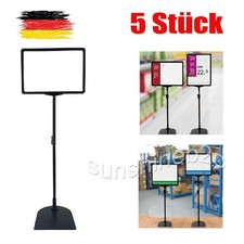 5x Infoständer