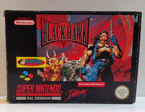 Blackhawk super nintendo spiel - nintendo,