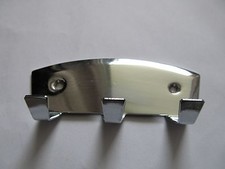 Handtuchhaken Hakenleiste wandhaken 3 -Haken Messing verchromt