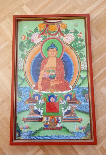Thangka handbemalte tibetische