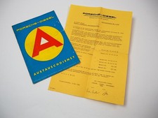 Porsche Diesel Schlepper Austauschdienst Ersatzteilliste Anschreiben 1958/59