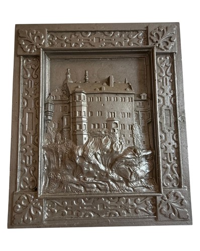 Aluguss wandrelief schloss - aluguss,