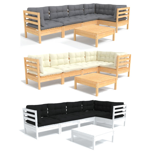 Tlg garten lounge set - 6-tlg., garten-lounge-set