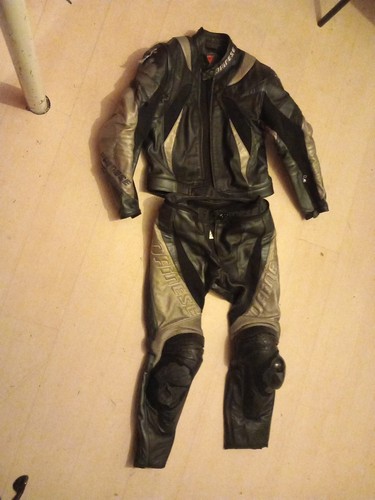 Leder mötoradkombi mit - leder, gr.50