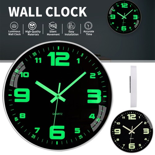 Leuchtende wanduhr - leuchtende,