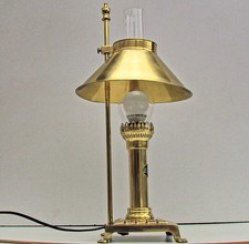 Messing tischlampe orient - messing,
