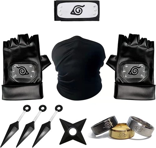 Naruto cosplay set konoha - set,