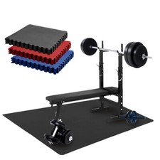 Schutzmatte Puzzlematte 3 Farben Bodenschutz Matte Fitness Training - 16-teilig