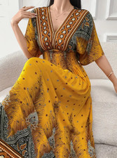 Plus-Size-Damenkleid mit