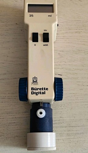 Brand digitale bürette ml - bürette, 25