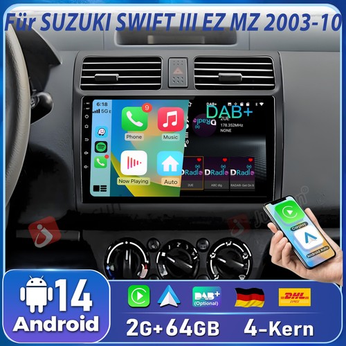64gb android14 carplay für - 64gb,