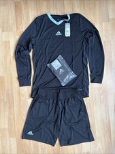 Adidas Schiedsrichter Trikot Set 2022 Schwarz Größe L Neu mit Etikett