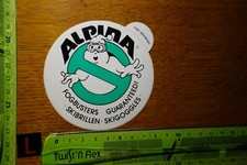 Alter Aufkleber Sport Kleidung Zubehör Ski ALPINA Fogbusters Brillen (grün/mint)