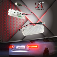 Premium LED Kennzeichenbeleuchtung für Ford Mondeo BA7 MK4 ab Modell 2008 Weiss
