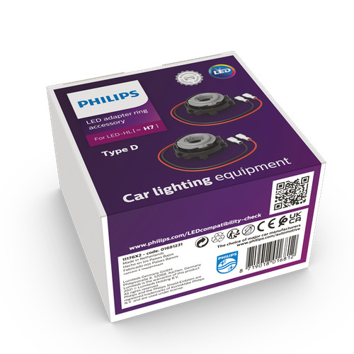 Led adapter ring - h7-led, für