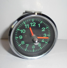 Uhr original VDO Zeituhr für Porsche 356 B T6 / C 12 Volt Ø 60mm rote Zeiger