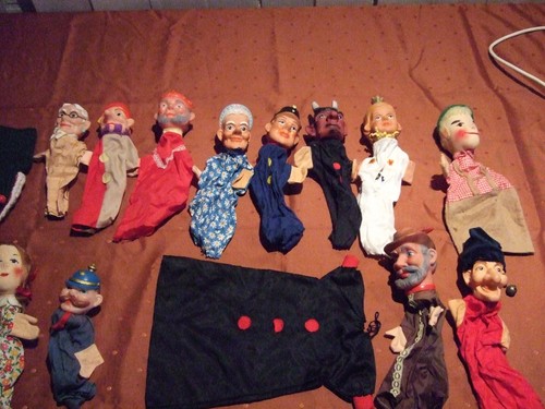 Antike handpuppen - antike,