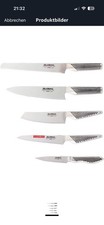 Global G-2951138R - 5-teiliges Messerset mit Messerblock
