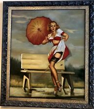 Ölgemälde nach einer 50er