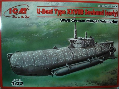 Icm 006 boat type xxviib - icm, u-boat